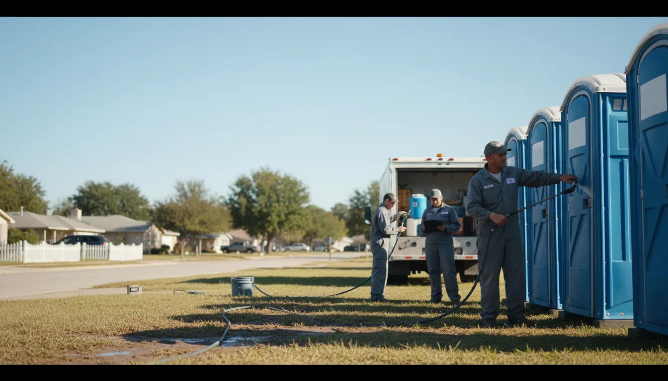 Long-Term Portable Toilet Rental in West Point, IL near me